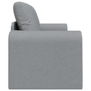 Sovesofa 60cm Lysegrå Stof