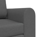 Sovesofa 60cm Mørkegrå Stof