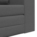 Sovesofa 60cm Mørkegrå Stof