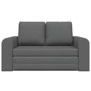 Sovesofa 60cm Mørkegrå Stof