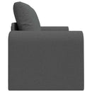 Sovesofa 60cm Mørkegrå Stof