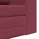 Sovesofa 60cm Vinrød Stof