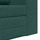 Sovesofa 60cm Mørkegrøn Stof