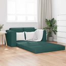 Sovesofa 60cm Mørkegrøn Stof