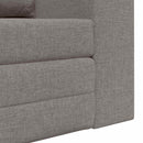 Sovesofa 60cm Gråbrun Stof