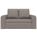 Sovesofa 60cm Gråbrun Stof
