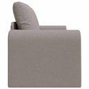 Sovesofa 60cm Gråbrun Stof
