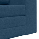 Sovesofa 60cm Blå Stof