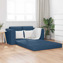 Sovesofa 60cm Blå Stof