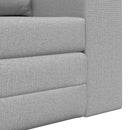 Sovesofa Skygrå 148 x 71 x 83 cm Stof
