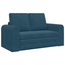 Sovesofa Blå 148 x 71 x 83 cm Fløjl