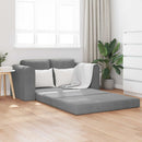 Sovesofa Mørkegrå 148 x 71 x 83 cm Fløjl