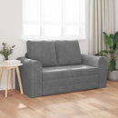 Sovesofa Mørkegrå 148 x 71 x 83 cm Fløjl