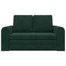 Sovesofa Mørkegrøn 148 x 71 x 83 cm Fløjl