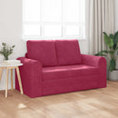 Sovesofa Vinrød 148 x 71 x 83 cm Fløjl