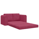 Sovesofa Vinrød 148 x 71 x 83 cm Fløjl