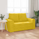 Sovesofa Gul 148 x 71 x 83 cm Fløjl