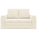 Sovesofa Creme 148 x 71 x 83 cm Fløjl