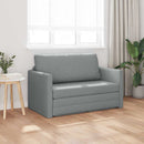 Sovesofa 110cm Lysegrå Stof