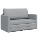 Sovesofa 110cm Lysegrå Stof