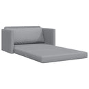 Sovesofa 110cm Lysegrå Stof