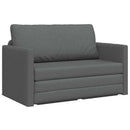 Sovesofa 110cm Mørkegrå Stof