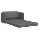 Sovesofa 110cm Mørkegrå Stof