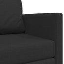 Sovesofa 110cm Sort Stof