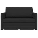 Sovesofa 110cm Sort Stof