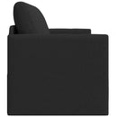Sovesofa 110cm Sort Stof
