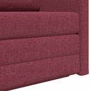 Sovesofa 110cm Vinrød Stof
