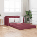 Sovesofa 110cm Vinrød Stof