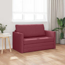 Sovesofa 110cm Vinrød Stof