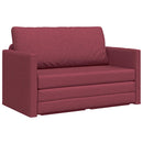 Sovesofa 110cm Vinrød Stof