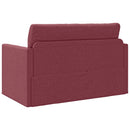 Sovesofa 110cm Vinrød Stof