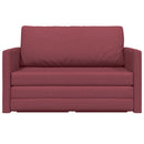Sovesofa 110cm Vinrød Stof