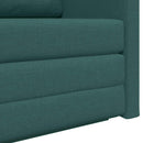 Sovesofa 110cm Mørkegrøn Stof