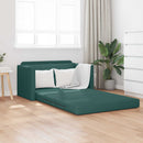Sovesofa 110cm Mørkegrøn Stof