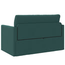 Sovesofa 110cm Mørkegrøn Stof