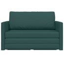 Sovesofa 110cm Mørkegrøn Stof