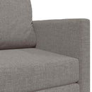 Sovesofa 110cm Gråbrun Stof