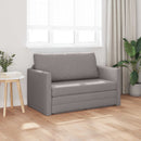 Sovesofa 110cm Gråbrun Stof