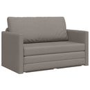 Sovesofa 110cm Gråbrun Stof