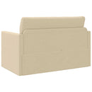 Sovesofa 110cm Creme Stof