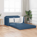 Sovesofa 110cm Blå Stof