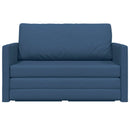 Sovesofa 110cm Blå Stof
