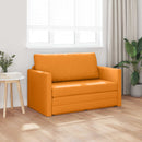 Sovesofa 110cm Mørk Gul Stof