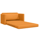 Sovesofa 110cm Mørk Gul Stof