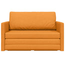 Sovesofa 110cm Mørk Gul Stof
