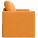 Sovesofa 110cm Mørk Gul Stof
